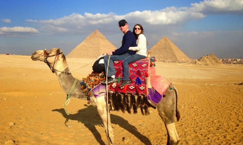 Camel Ride Pyramids