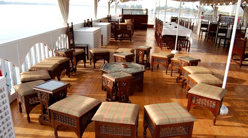 Amoura Dahabiya Nile Cruise Sun Deck