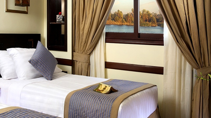 Sonesta Amirat Dahabiya Nile Cruise Cabin