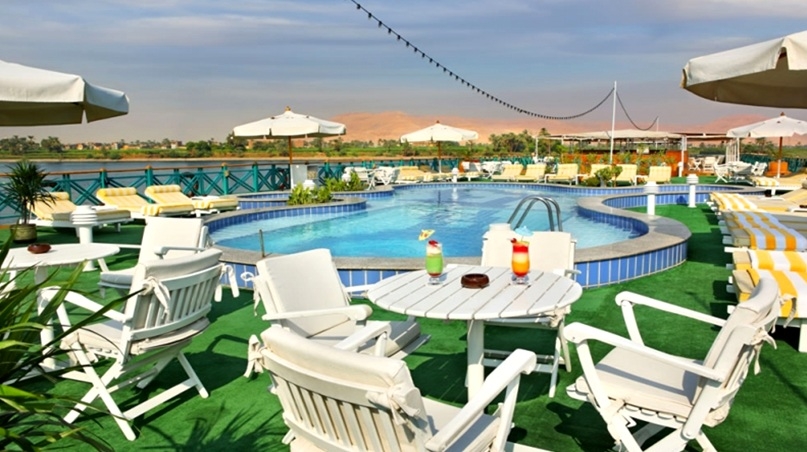 Sonesta Moon Goddess Nile Cruise Sun Deck