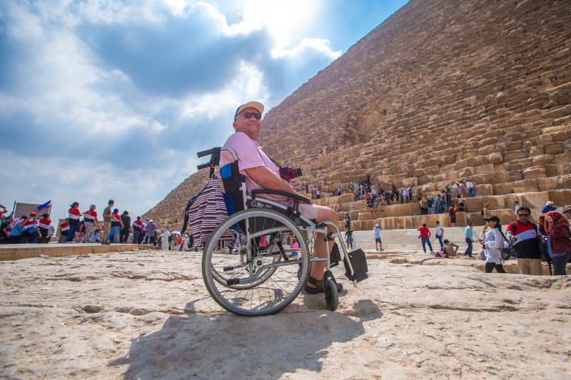 Wheelchair accessible Tour to Pyramids and Egyptian Museum